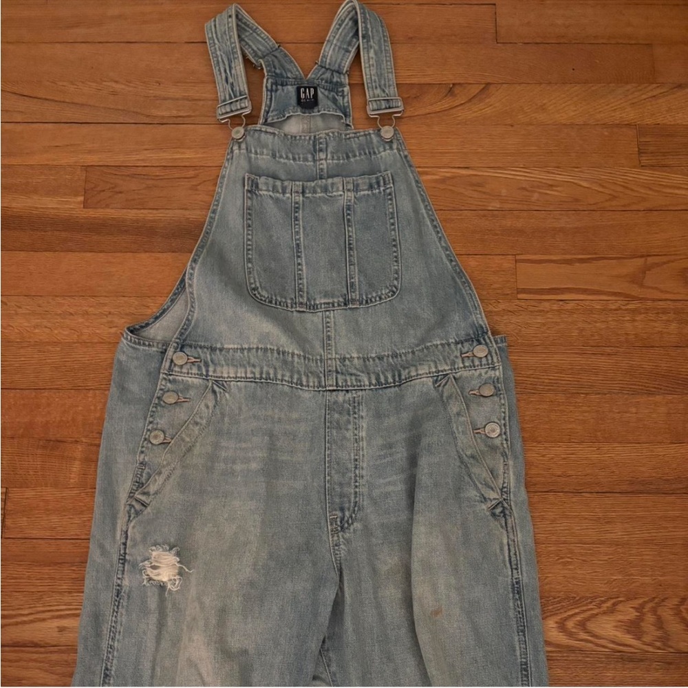 GAP Blue Denim Overalls